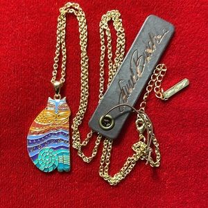 Laurel Burch Necklaces and Cosmetic Bag All New - One Price